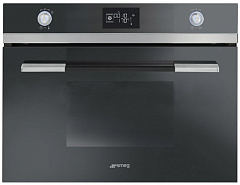 Компактный духовой шкаф с пароваркой Smeg SF4120VCN