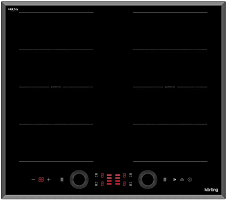 Индукционная варочная панель Korting HIB 68700 B Quadro