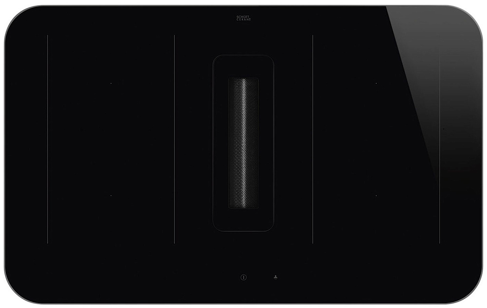 Варочная панель с вытяжкой Smeg HHSL7844X
