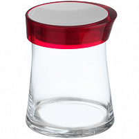 Банка Bugatti для сыпучих продуктов 1 л GLAMOUR Red GL3U-02155/10