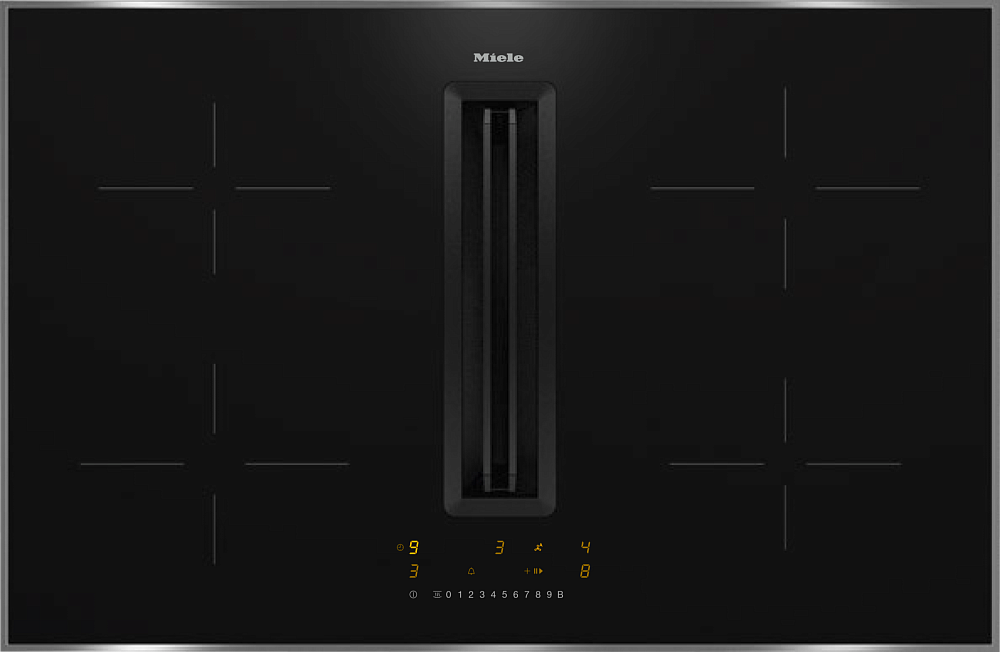 Варочная панель индукционная с вытяжкой  Miele KMDA 7272 U FR (фильтр)