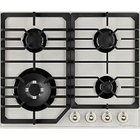 Газовая варочная панель Kuppersberg FG 601 W Silver