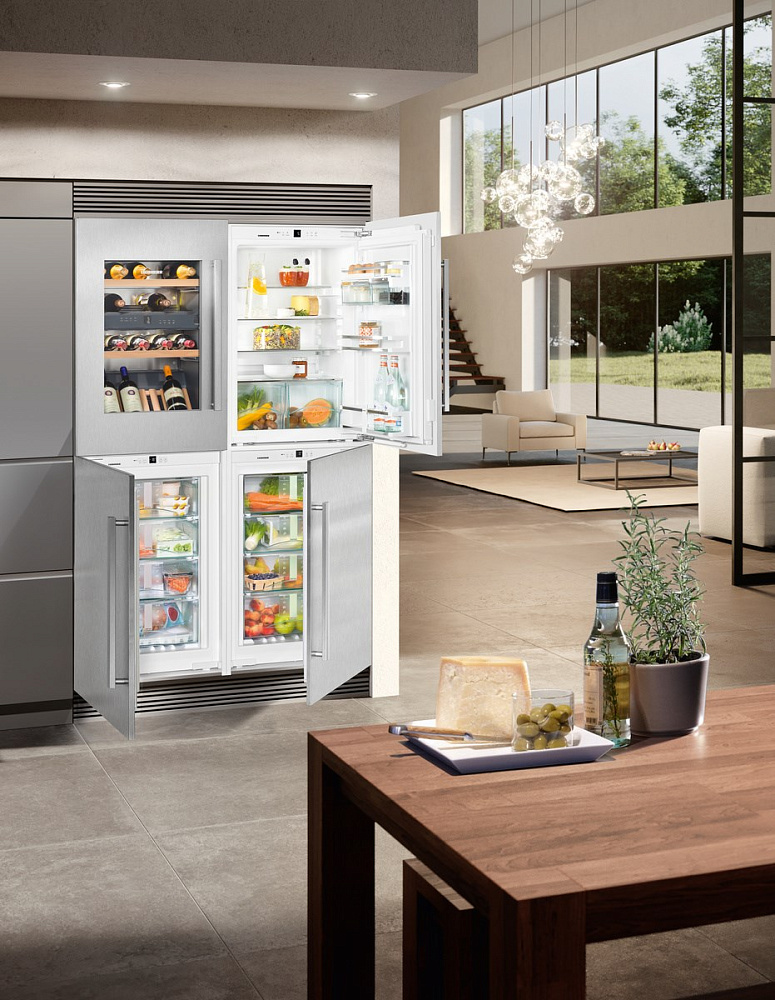 Встраиваемый холодильник Side-by-Side Liebherr SBSWdf 64I5