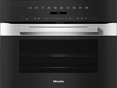 Компактный духовой шкаф с СВЧ Miele H 7240 BM EDST/CLST