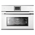 Компактный духовой шкаф с паром Kuppersbusch CBD 6550.0 W3 Silver Chrome