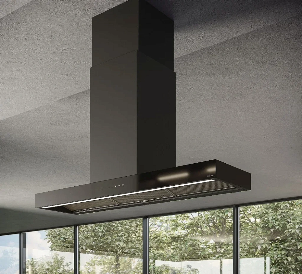 Вытяжка Elica ELICA HAIKU DRY ISL @ BLRO/A/120x32