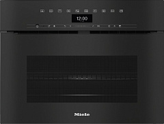 Компактный духовой шкаф с СВЧ Miele H7440BMX OBSW