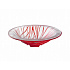 Ваза Bugatti для фруктов FLORA Red 21-FLORA3F