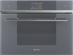 Компактный духовой шкаф с пароваркой Smeg SF4104WVCPS