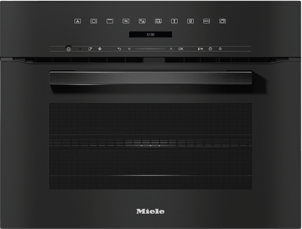 Компактный духовой шкаф с СВЧ Miele H 7240 BM OBSW