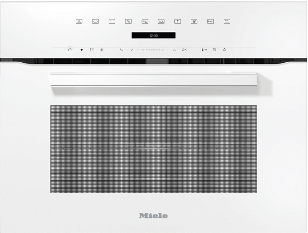 Компактный духовой шкаф с СВЧ Miele H 7240 BM BRWS