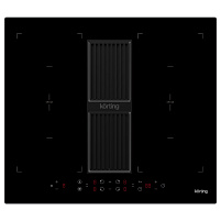 Индукционная варочная панель с вытяжкой Korting HIBH 68980 NB