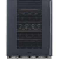 Встраиваемый винный шкаф Smeg CVI138LG