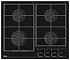 Встраиваемая газовая варочная панель Teka GBC 64100 KBN BLACK