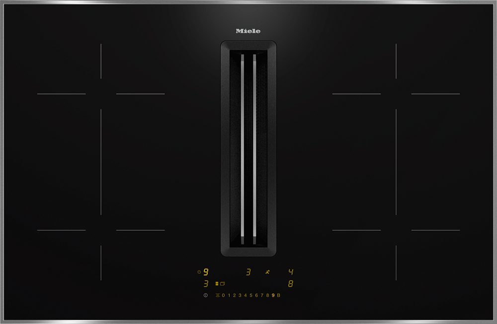 Варочная панель индукционная с вытяжкой Miele KMDA 7473 U FR (фильтр)